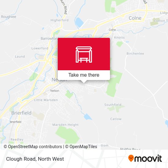 Clough Road map