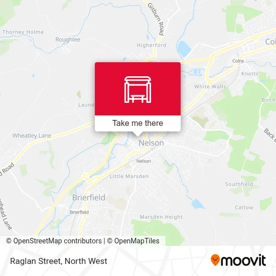 Raglan Street map