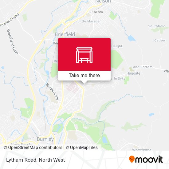 Lytham Road map