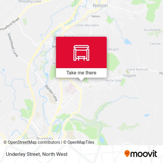 Underley Street map