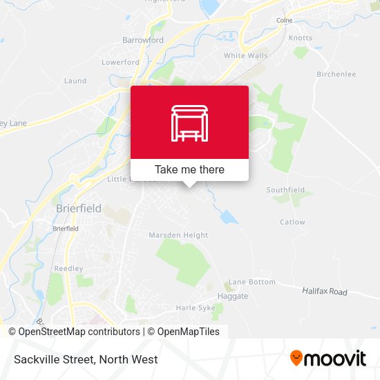 Sackville Street map