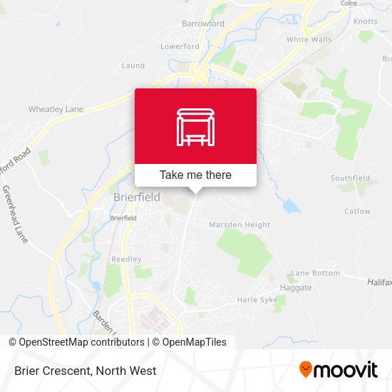 Brier Crescent map
