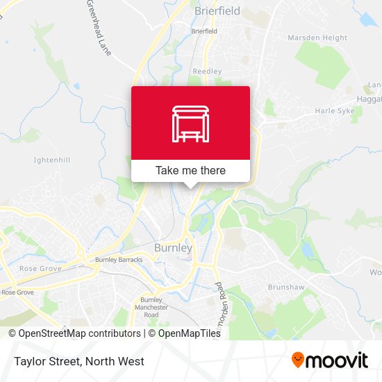 Taylor Street map