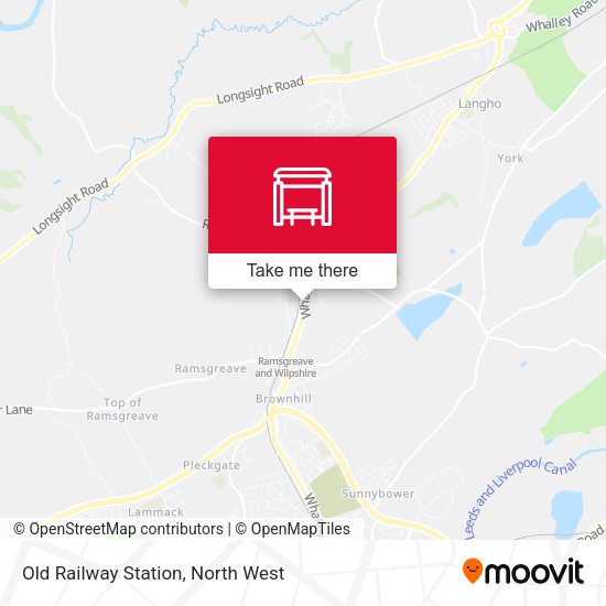 Old Railway Station map