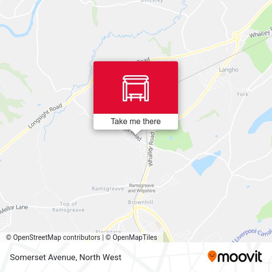 Somerset Avenue map