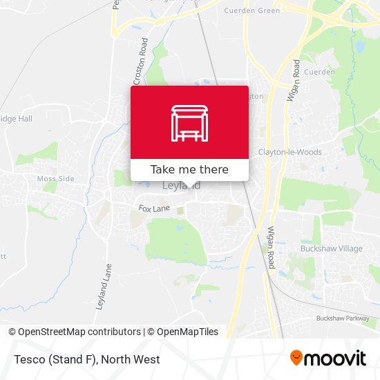 Tesco (Stand F) map