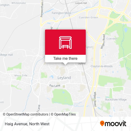 Haig Avenue map