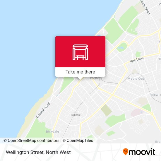 Wellington Street map