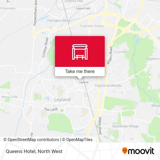 Queens Hotel map