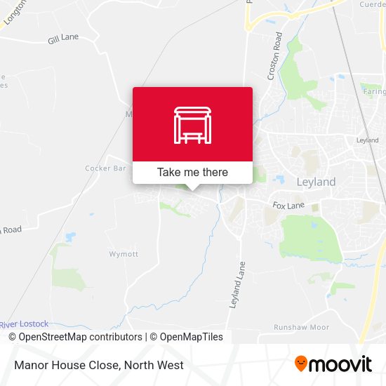Manor House Close map