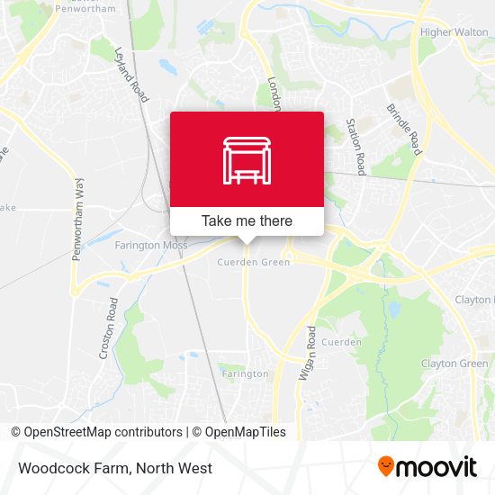 Woodcock Farm map