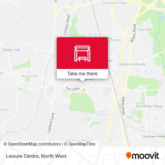 Leisure Centre map