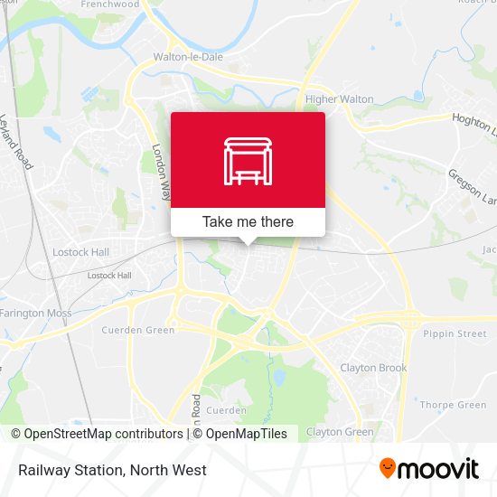 Railway Station map