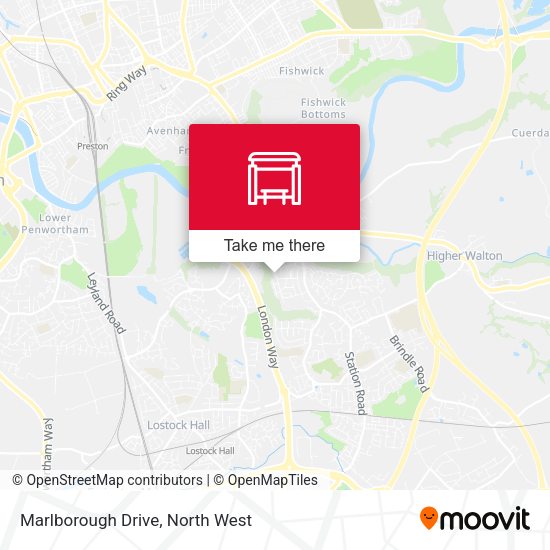 Marlborough Drive map