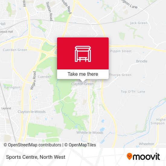 Sports Centre map