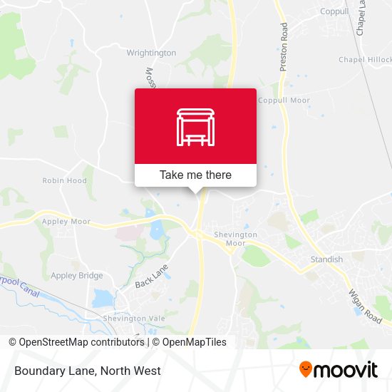 Boundary Lane map