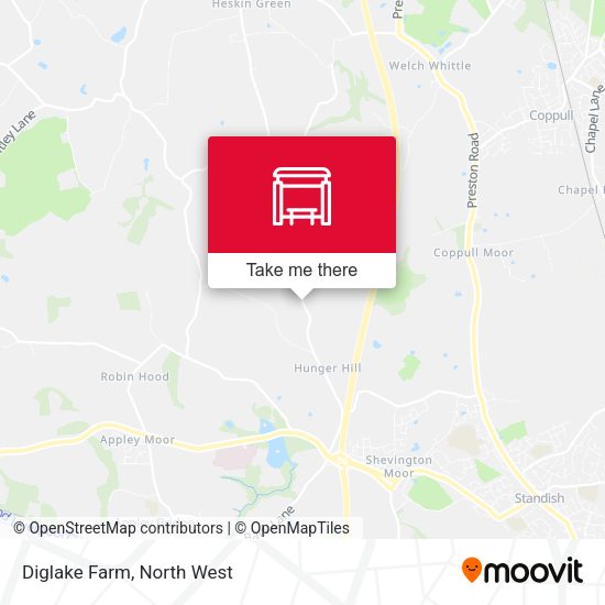 Diglake Farm map