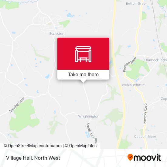 Village Hall map