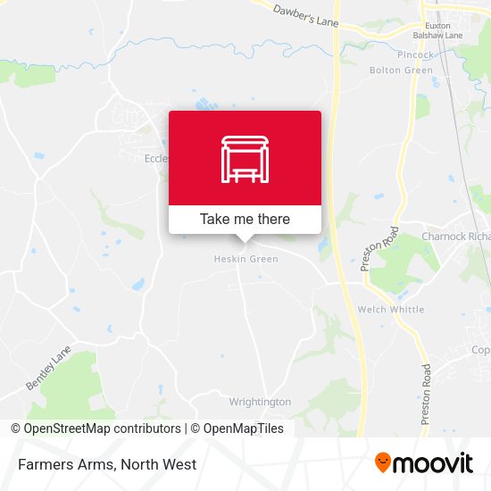 Farmers Arms map