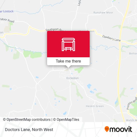 Doctors Lane map