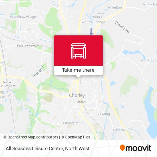 How to get to All Seasons Leisure Centre, Chorley Town Centre in North ...