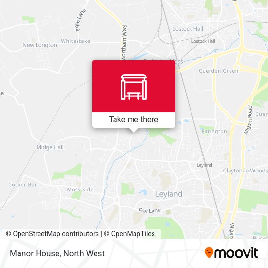 Manor House map