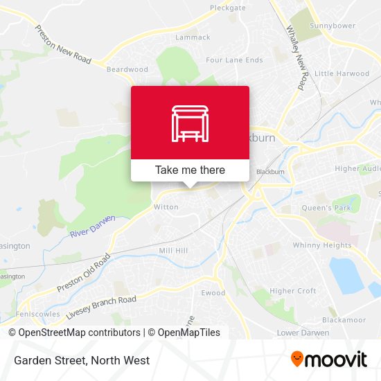 Garden Street map