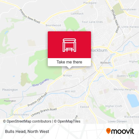 Bulls Head map