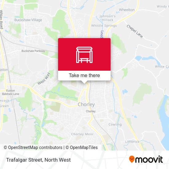 Trafalgar Street map
