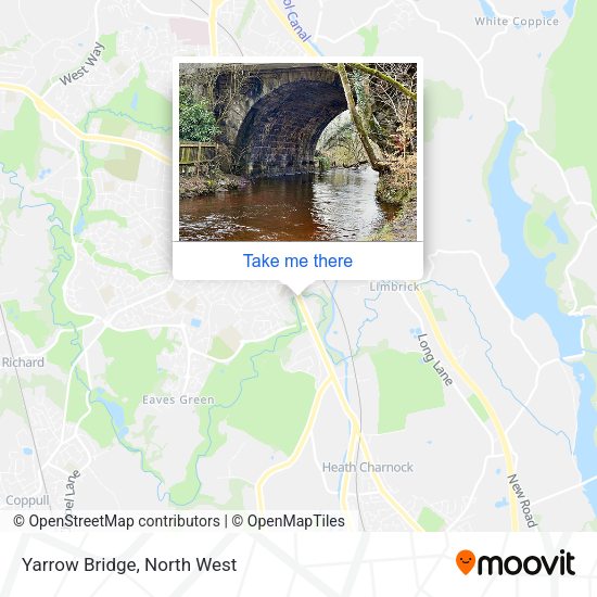 Yarrow Bridge map