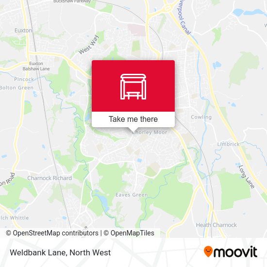 Weldbank Lane map