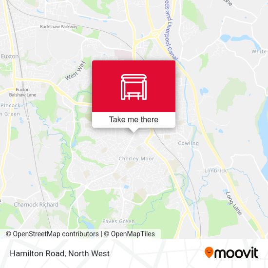 Hamilton Road map