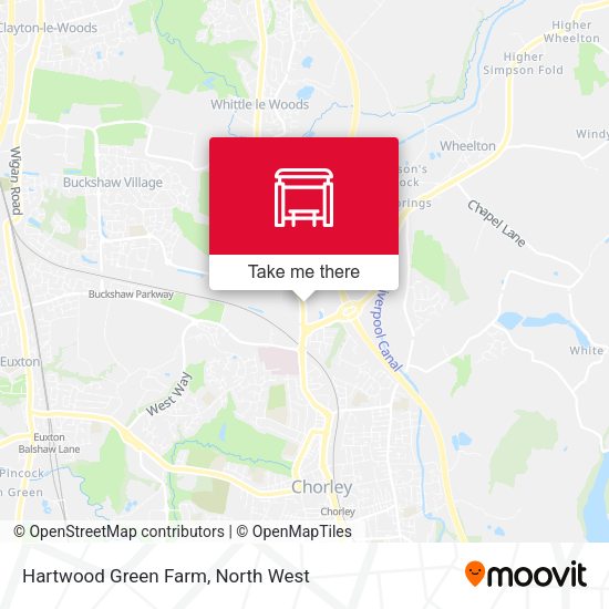 Hartwood Green Farm map