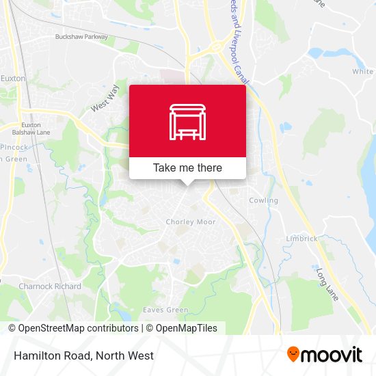Hamilton Road map