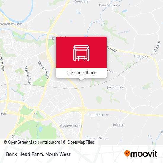Bank Head Farm map