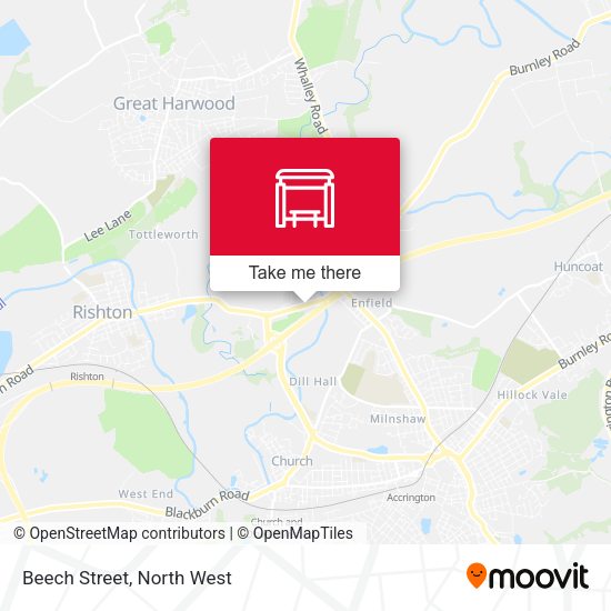 Beech Street map