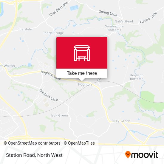 Station Road map