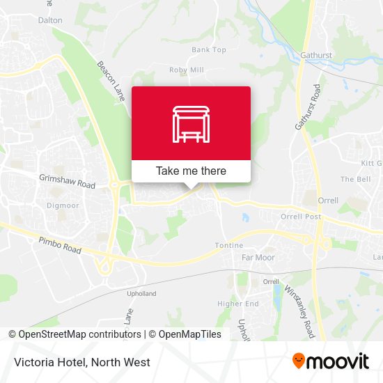 Victoria Hotel map