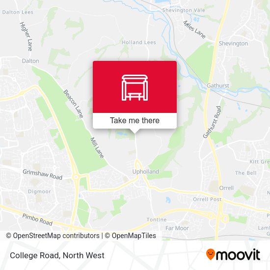 College Road map