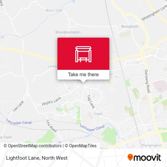 Lightfoot Lane map