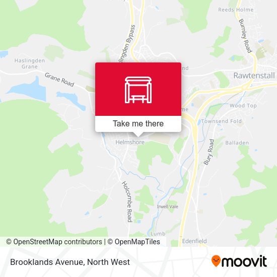 Brooklands Avenue map