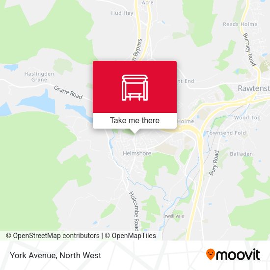 York Avenue map