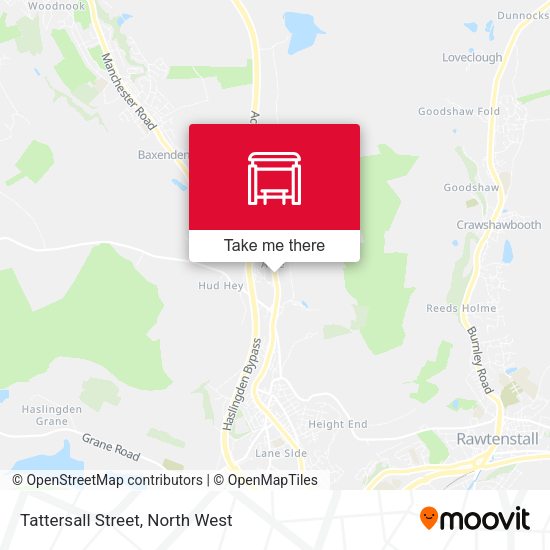 Tattersall Street map