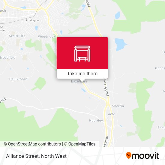 Alliance Street map