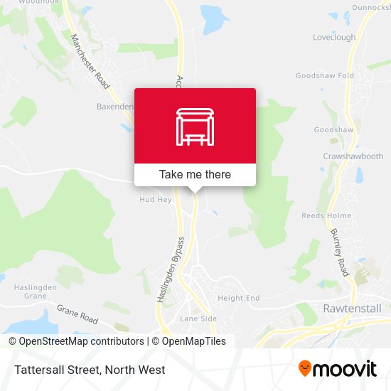 Tattersall Street map