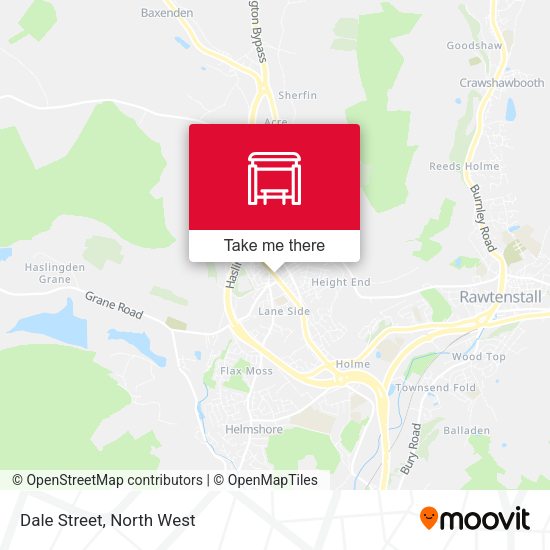 Dale Street map