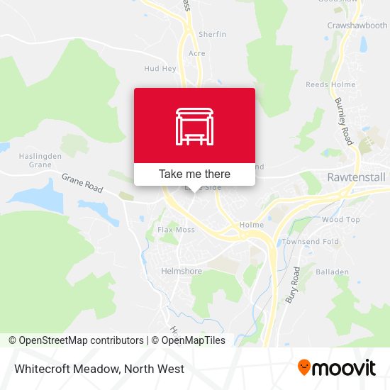 Whitecroft Meadow map