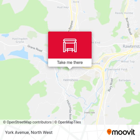 York Avenue map