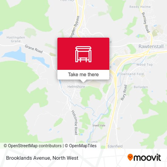 Brooklands Avenue map