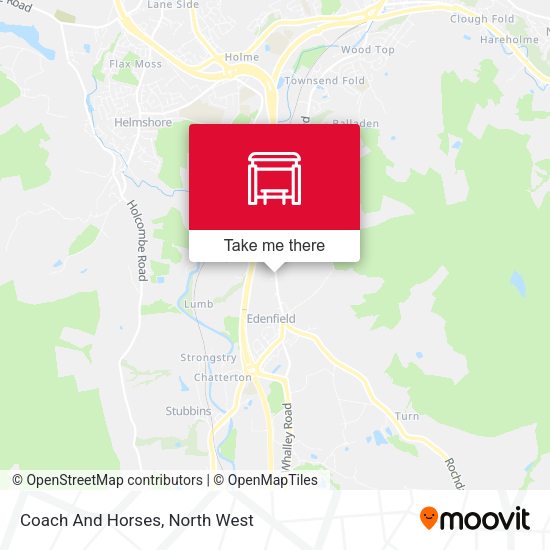 Coach And Horses map